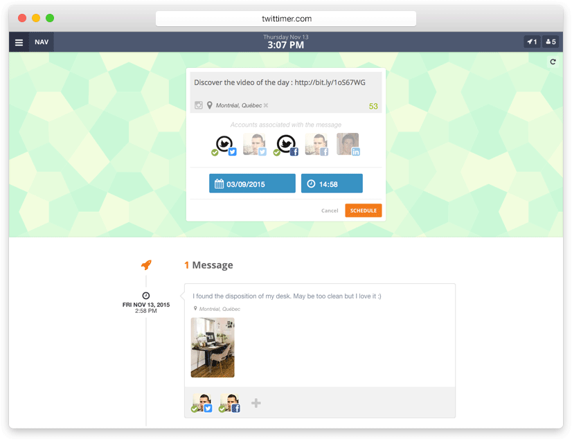 Twittimer Screenshot